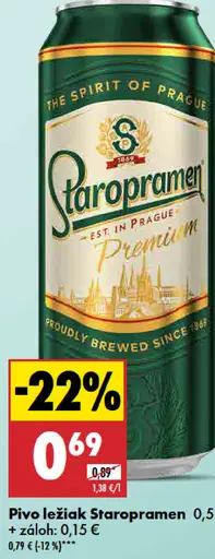 Staropramen ležiak