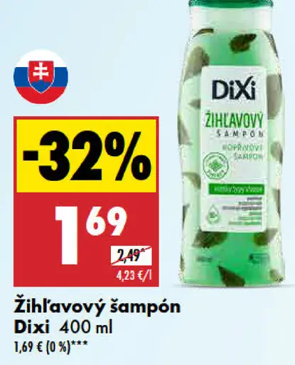 Dixi Žihľavový šampón