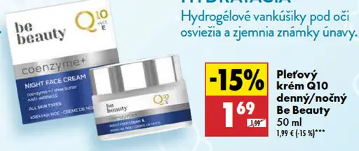 Be Beauty Pleťový krém Q10 denný/nočný