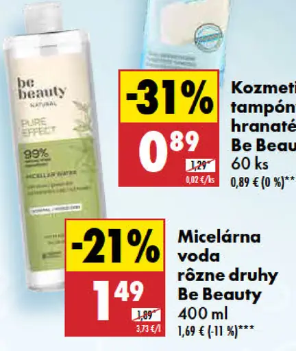 Be Beauty micelárna voda