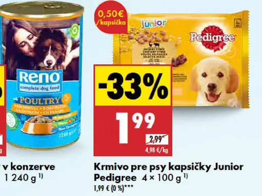 Pedigree Junior kapsičky pre psy