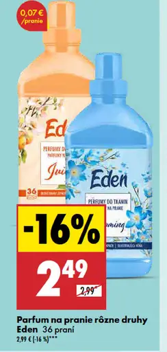 Parfum na pranie Eden