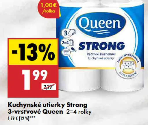 Queen Kuchynské utierky Strong
