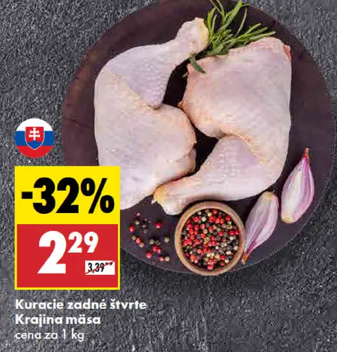 Kuracie zadné štvrte
