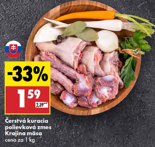 Čerstvá kuracia polievková zmes