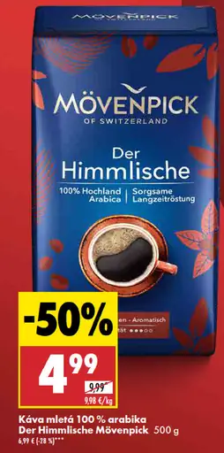 Mövenpick Der Himmlische mletá káva 100 % arabika