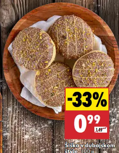 Šiška v dubajskom štýle