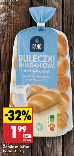 Pano Žemle mliečne