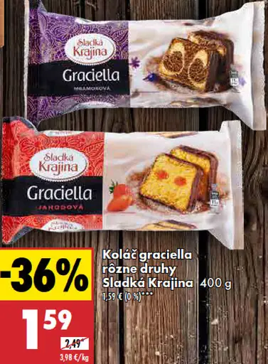 Sladká Krajina Koláč Graciella