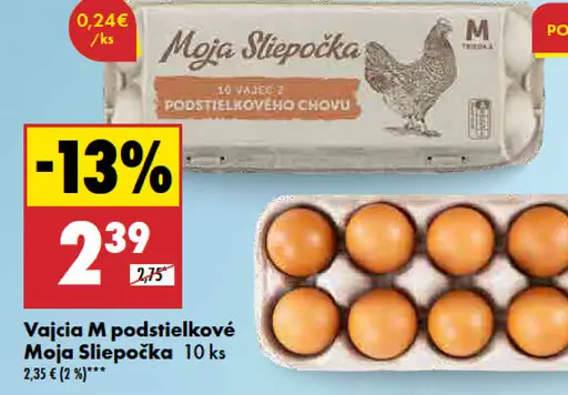 Moja Slepôčka Vajcia M podstielkové