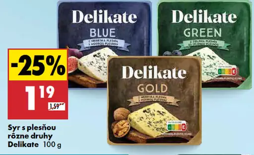 Delikate Syr s plesňou