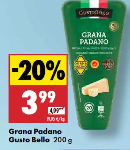 Gusto Bello Grana Padano