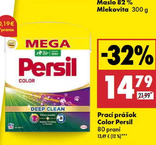 Prací prášok Color Persil
