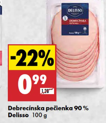 Delisso Debrecínska pečienka 90%