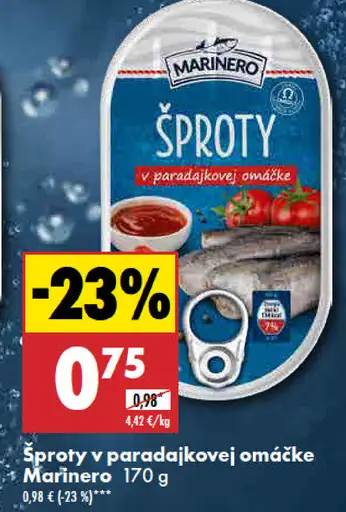 Marinero Sleďové filety v paradajkovej omáčke