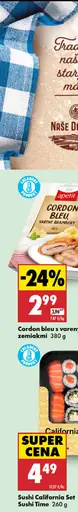 Apetit Cordon bleu s varenými zemiakmi