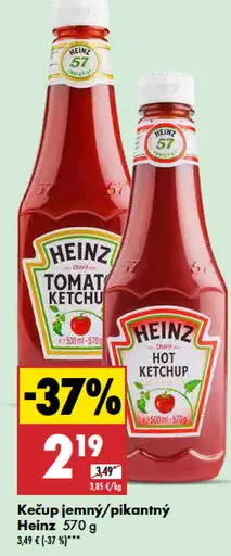 Heinz Kečup jemný/pikantný