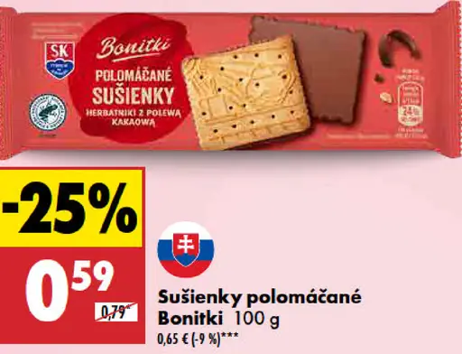 Bonitki Sušienky polomáčané