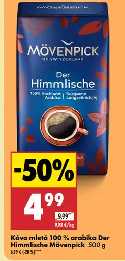 Mövenpick Káva mletá Der Himmlische