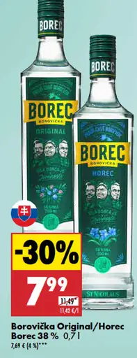 Borovička Original Horec