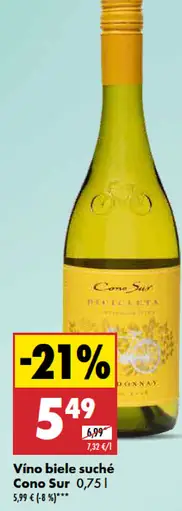 Cone Sur Vino biele suché