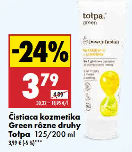 Tołpa Čistiaca kozmetika Green