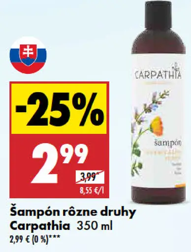 Carpathia šampón