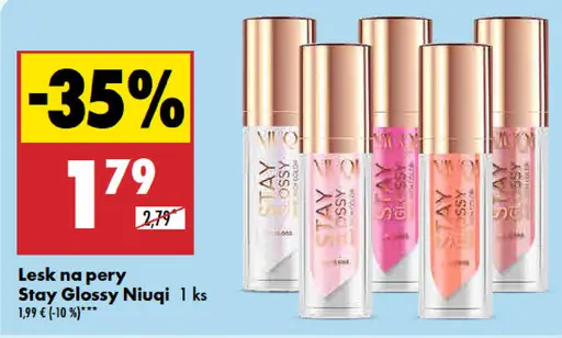 Niuqi lesk na pery Stay Glossy
