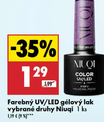 Niuqi farebný UV/LED gélový lak