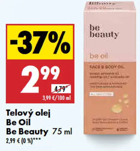 Be Beauty Telový olej Be Oil