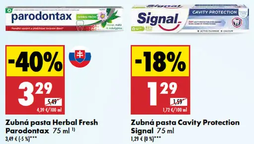 Parodontax Herbal Fresh zubná pasta