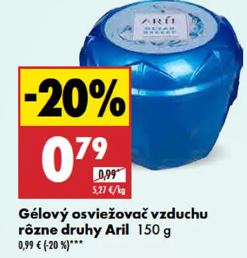 Aril Gélový osviežovač vzduchu
