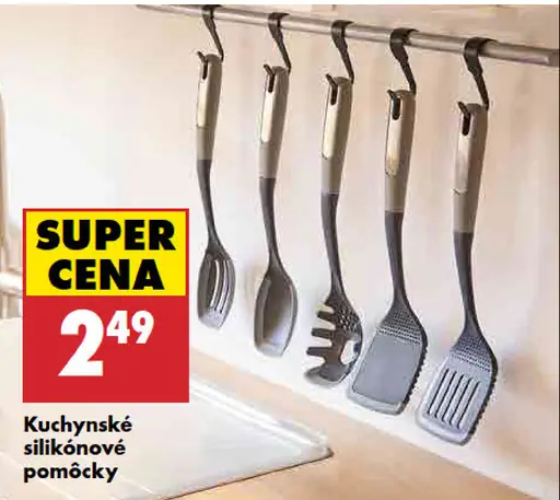 Kuchynské silikónové pomôcky