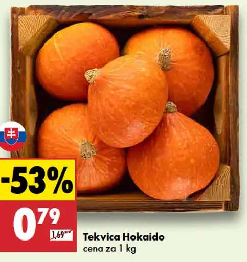 Tekvica Hokaido