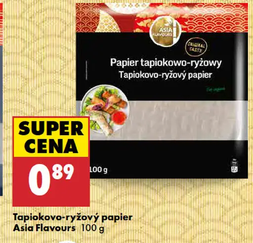 Asia Flavours Tapiokovo-ryžový papier