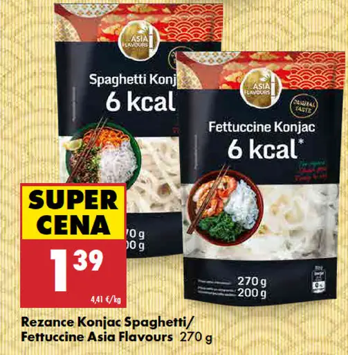 Asia Flavours Konjac Rezance Spaghetti/Fettuccine