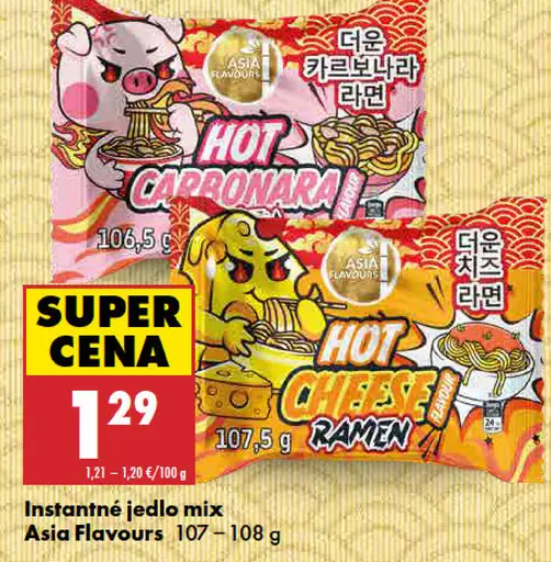 Asia Flavours Instantné jedlo mix