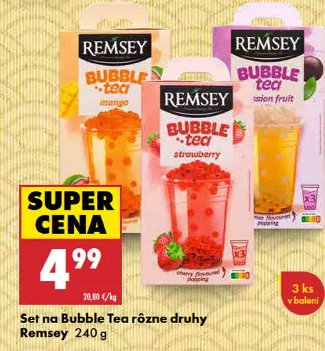 Remsey set na Bubble Tea