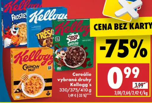 Kellogg's Cereálie