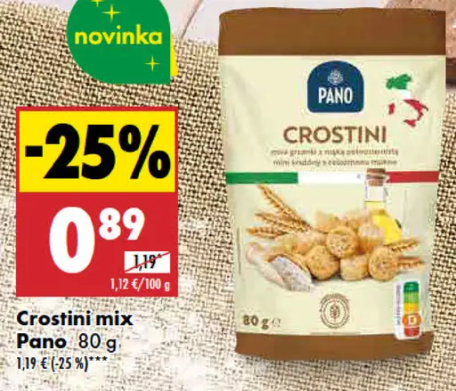 Pano Crostini mix