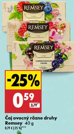 Remsey Čaj ovocný