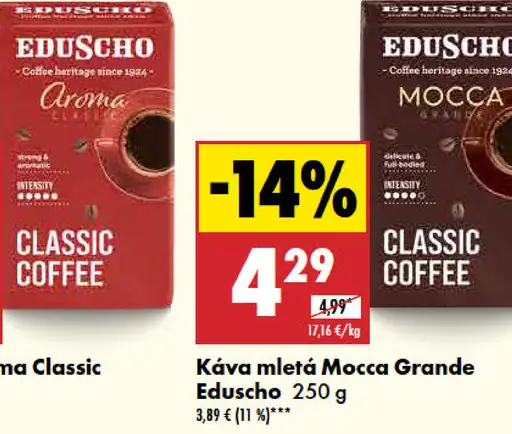 Eduscho Mocca grande Káva mletá