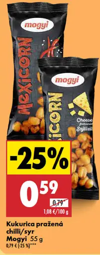 Mogyi Kukurica pražená chilli/sýr
