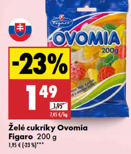 Ovomia Želé cukríky