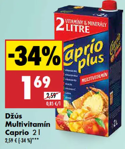 Caprio džús multivitamín