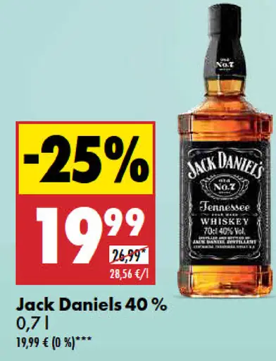 Jack Daniels Whiskey