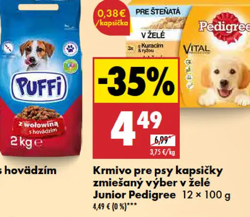 Pedigree Rodeo pochúťka pre psa