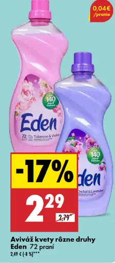 Eden Aviváž kvety rôzne druhy