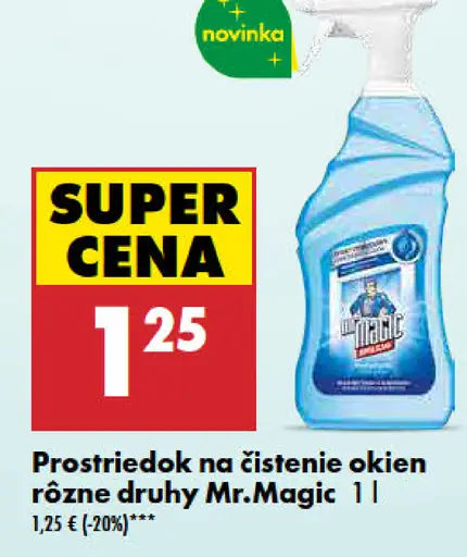 Mr. Magic Prostriedok na čistenie okien