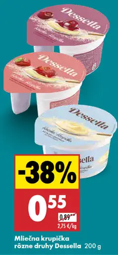 Mliečna krupička Dessella